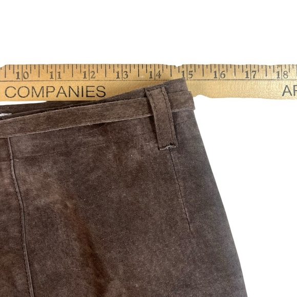 ISAAC MIZRAHI for Target | Suede Leather Skirt Size 6 - Picture 5 of 10